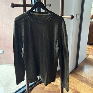 Smart wool men long sleeve